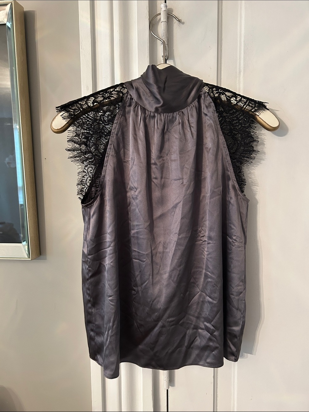 Generation love Satin blouse nwot